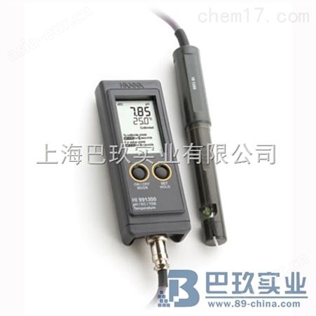 哈纳（HANNA）pH/EC/TDS/温度测定仪HI991300 进口优品